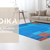 Dynamic Artistic Striped Visuals(Blue)