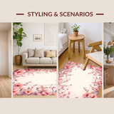 Lively Floral Watercolor Style(Pink)