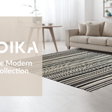 Contemporary Reversible Textured Design(Black)