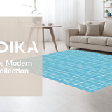 Elegant Reversible Textile Design(Blue)