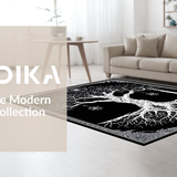 Rustic Earthy Tree Design(Black)