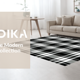 Inviting Natural Fiber Contrast(Black)