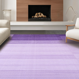 Ultra Soft Area Rug, Non Slip, Stain Resistant, Washable Area Rugs for Living Room, Bedroom, Stylish Textured Lilac Ensemble(Purple)