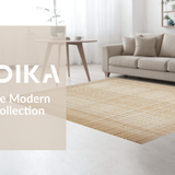 Ultra Soft Area Rug, Non Slip, Stain Resistant, Washable Area Rugs for Living Room, Bedroom, Cozy Neutral Braided Aesthetic(Beige)