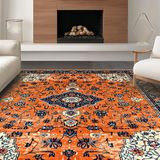Stylish Vibrant Symmetrical Motif(Red)