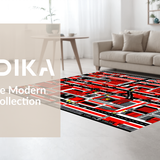 Lively Road Trip Exploration Mat(Red)