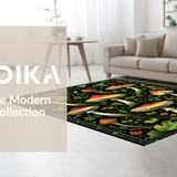 Playful Seasonal Botanical Design(Black)