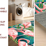 Dynamic Pink and White Composition(Pink)