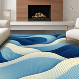 Artistic Whimsical Circular Arrangement(Blue)