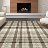 Cozy Warm Toned Lattice Design(Beige)