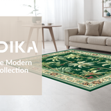 Elegant Palm Leaf Motif(Green)