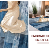 Lively Colorful Medley of Shapes(Blue)