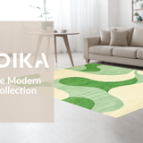 Lush Cream Swirl Decorative Style(Beige)