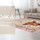 Cozy Vintage Cattle Graphics(Beige)