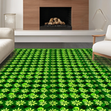 Stylish Minimalist Shamrock Graphic(Green)