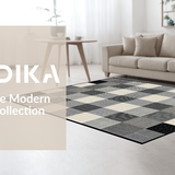 Contemporary Black Beige Harmony(Gray)