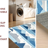 Gray and White Serenity(Blue)