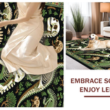 Luxurious Textured Jurassic Imagery(Black)