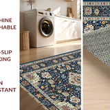 Chic Ornate Border Art Style(Blue)