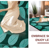 Contemporary Abstract with Blue Tones(Green)