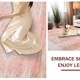 Lively Earthy Floral Textures(Pink)