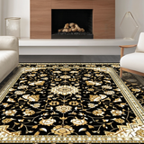 Stylish Cream and Black Lattice(Black)