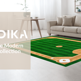 Bold Graphical Baseball Centric Arrangement(Green)