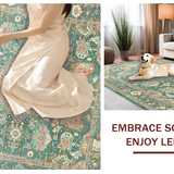 Chic Abstract Geometric Composition(Blue)