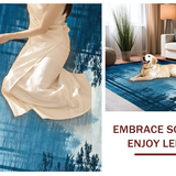 Elegant Abstract Nature Imagery(Blue)