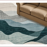 Ultra Soft Area Rug, Non Slip, Stain Resistant, Washable Area Rugs for Living Room, Bedroom, Elegant Soft Neutral Toned Canvas(Gray)