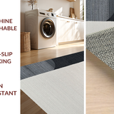 Chic Half Moon Geometric Design(Gray)