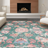 Delicate Floral Rustic Chic Look(Green)