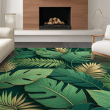 Stylish Modern Leaf Illustration(Green)