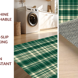 Elegant Rustic Checkered Visual Appeal(Green)