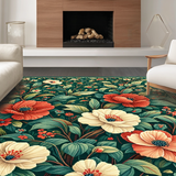 Artful Nature Scene in Vivid Hues(Green)
