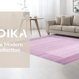 Ultra Soft Area Rug, Non Slip, Stain Resistant, Washable Area Rugs for Living Room, Bedroom, Modernist Shag Rug Urban Elegance(Purple)