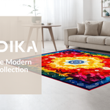 Enchanting Rainbow Energy Flow Design(Red)