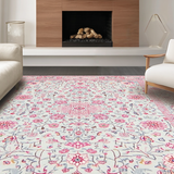 Charming Floral Medley Aesthetic(White)