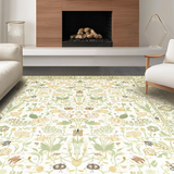 Chic Rustic Botanical Print Accent(Ivory)