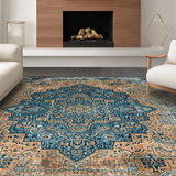 Charming Transitional Symmetrical Elements(Blue)