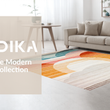 Ultra Soft Area Rug, Non Slip, Stain Resistant, Washable Area Rugs for Living Room, Bedroom, Whimsical Pastel Alphabet Arrangement(Orange)
