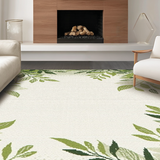 Ultra Soft Area Rug, Non Slip, Stain Resistant, Washable Area Rugs for Living Room, Bedroom, Soft Olive Natural Vibe(Beige)