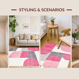 Luxurious High Low Texture(Pink)