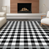 Inviting Earthy Plaid Fusion(Black)