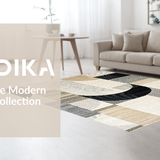 Contemporary Abstract Curvilinear Aesthetic(Beige)