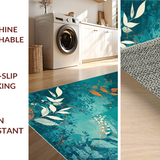 Contemporary Botanical Abstract Aesthetic(Blue)