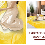 Earth Toned Artistic Design(Yellow)