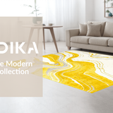 Chic Minimalist Abstract Harmony(Yellow)