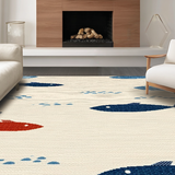 Whimsical Coastal Fish Motif(Beige)