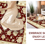 Graceful Intricate Border Accent(Red)